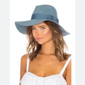 Brixton Piper hat in smoke Blue size small NWT